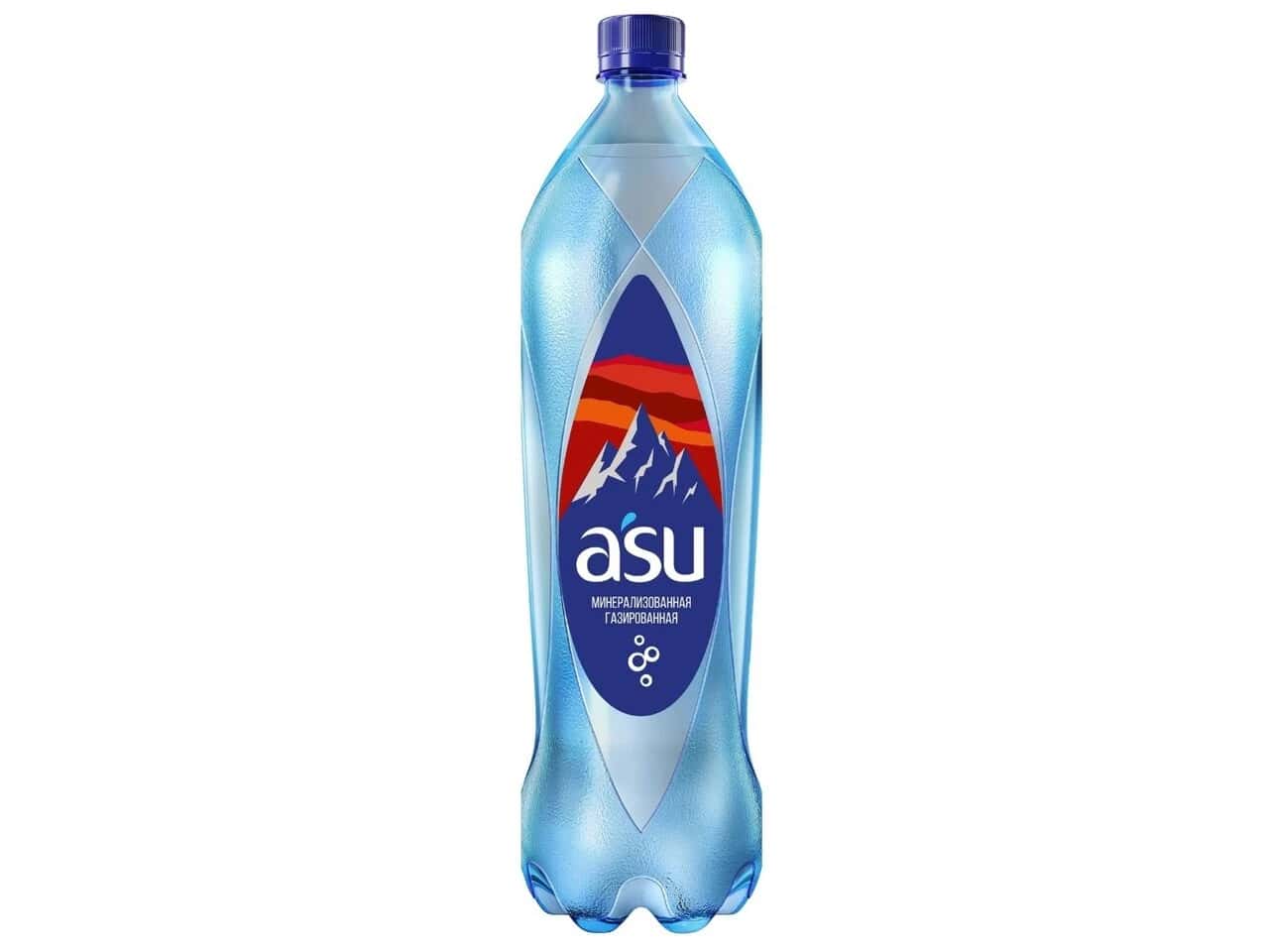 Вода Асу с газом 1.0 л — 690 ₸