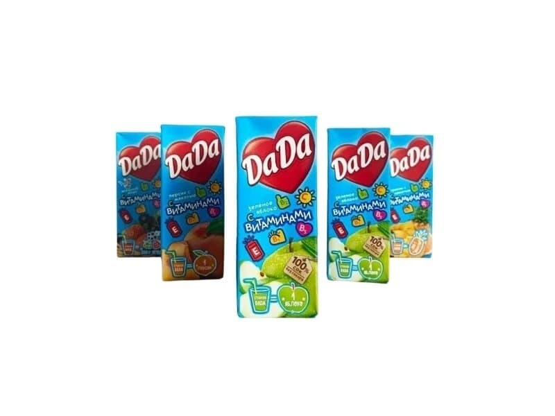 Сок с трубочкой — 390 ₸